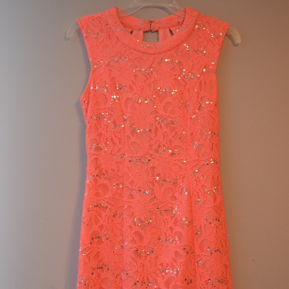 Coral Formal Dress
